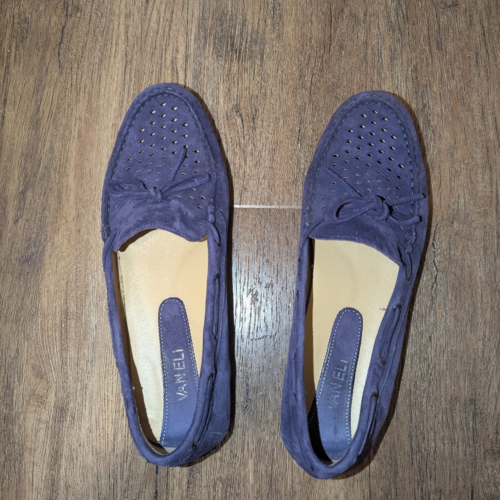 Purple Vaneli Womens Loafers